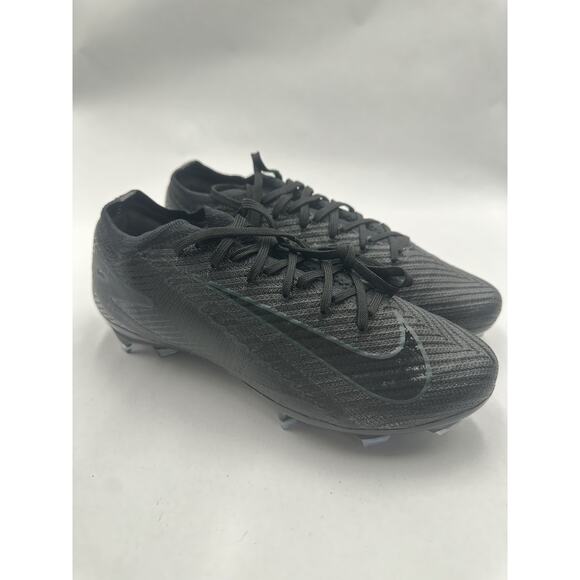 5.5 Men/7 Women - Nike Zoom Mercurial Vapor 16 Elite FG Black Soccer Cleats NEW